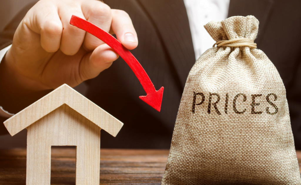 Melbourne House Price Falls